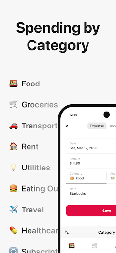 Expense tracker - Finza ekran görüntüsü