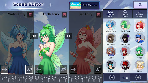 Gacha Story - VN Creator ekran görüntüsü