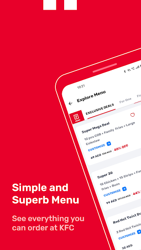 KFC UAE (United Arab Emirates) ekran görüntüsü