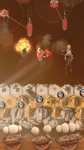 Sky Battleships: Pirates clash ekran görüntüsü