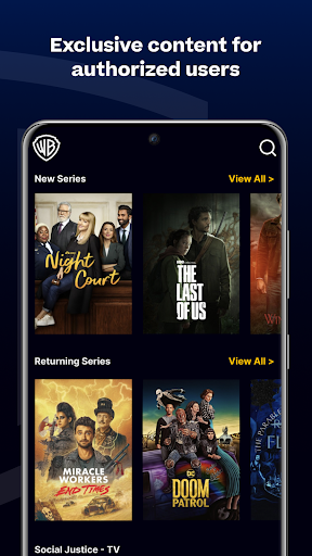 WBD Screeners ekran görüntüsü