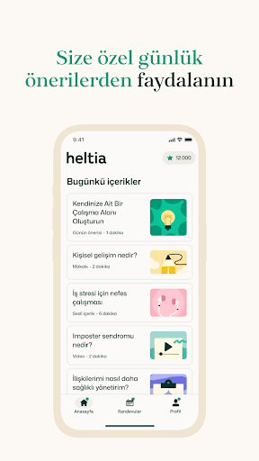 Heltia: Online Terapi ve Diyet ekran görüntüsü