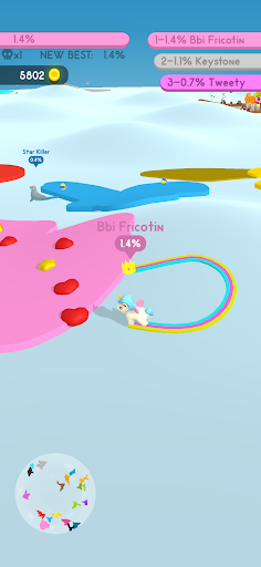 Paper.io 4 ekran görüntüsü