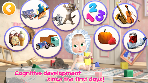 Masha and the Bear: Baby Game ekran görüntüsü
