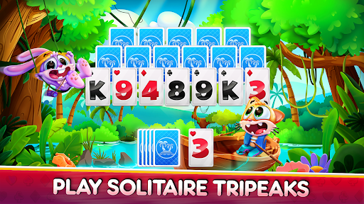 Solitaire TriPeaks Save Animal ekran görüntüsü