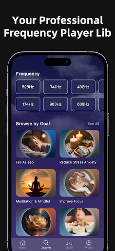 Frequency Healing Sounds Hertz ekran görüntüsü