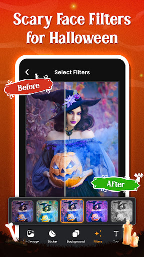 Halloween Photo Editor & Frame ekran görüntüsü