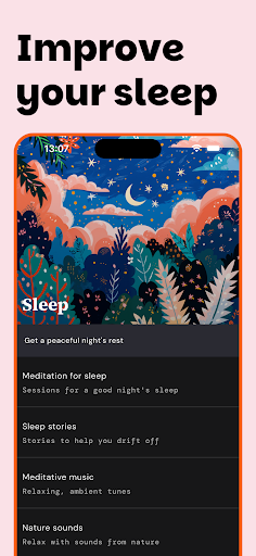 Medito: Meditation & Sleep ekran görüntüsü