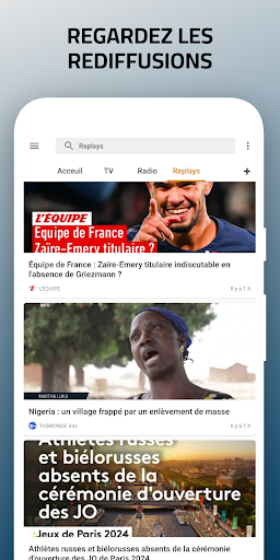 France TV en Direct ekran görüntüsü