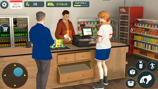 My Grocery Shop Simulator 3D ekran görüntüsü