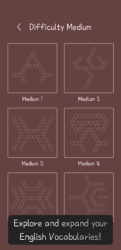 Hexaword EN - Crossword Puzzle ekran görüntüsü