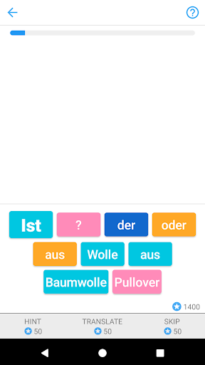 Learn German - Sentence Master ekran görüntüsü