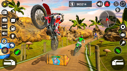 Dirt Bike Racing Motocross Gam ekran görüntüsü
