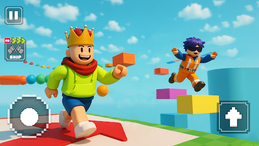 Prison Obby Memer Runner 3d ekran görüntüsü