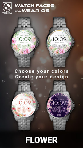 Flower Watch Face ekran görüntüsü
