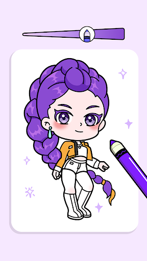 Idol Draw: Coloring Master ekran görüntüsü