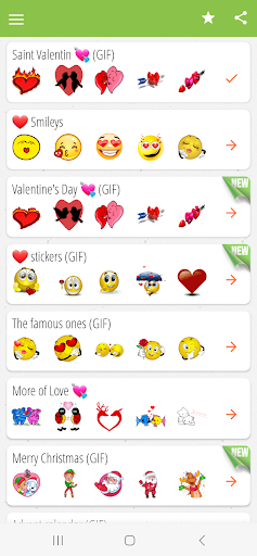 Christmas Stickers WASticker ekran görüntüsü