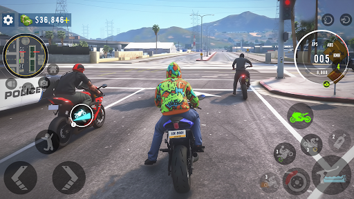 Real Moto Bike Driving Games ekran görüntüsü