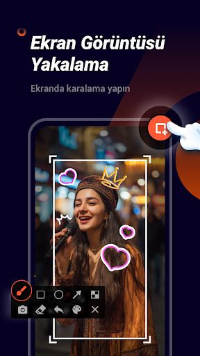Ekran Kaydedici Sesli ekran görüntüsü