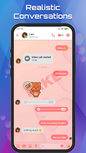Fake Chat Story Message Prank ekran görüntüsü
