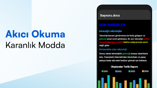 Belge Okuyucu - Docx, XLS, PPT ekran görüntüsü