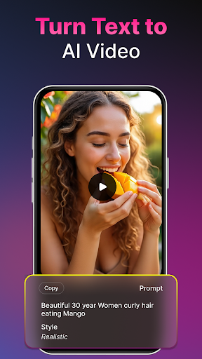 Yapay Zekâ Video Oluşturucu ekran görüntüsü