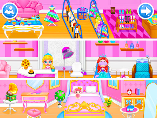Princess Town Doll House Games ekran görüntüsü
