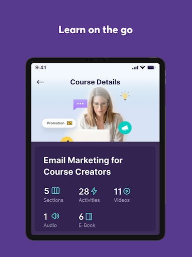 Learnworlds Mobile App Builder ekran görüntüsü