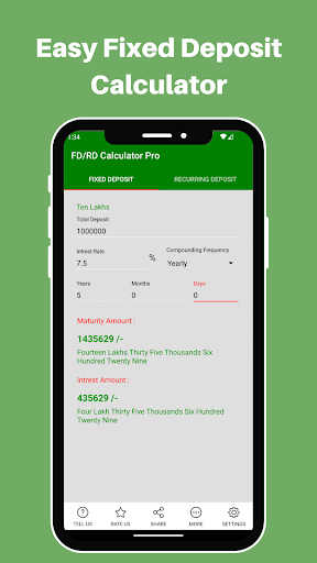 FD RD Calculator ekran görüntüsü