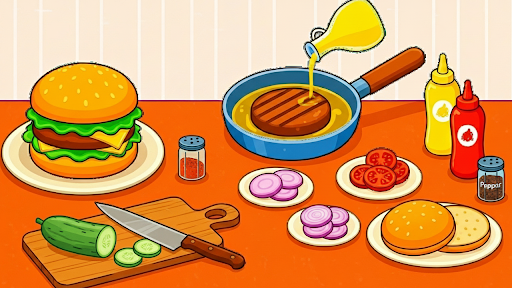 Breakfast Kitchen Set Cooking ekran görüntüsü