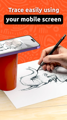 Trace and Draw Sketch Drawing ekran görüntüsü