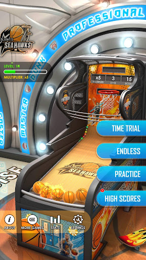 Basketball Flick 3D ekran görüntüsü