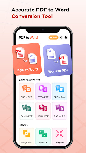 PDF2WD - PDF To Word Converter ekran görüntüsü