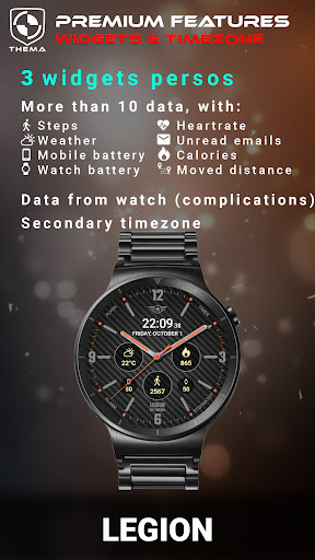 Legion Watch Face ekran görüntüsü