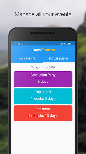 Days Counter ekran görüntüsü