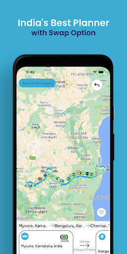EVarc - EV Charging & Planner ekran görüntüsü