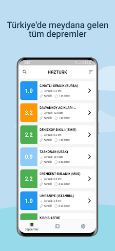 HAZTURK ( Son Depremler ) ekran görüntüsü
