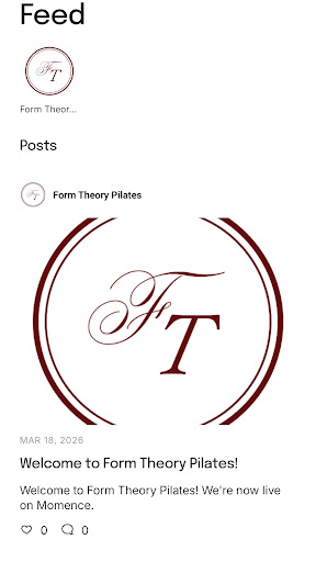 Form Theory Pilates ekran görüntüsü