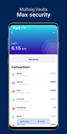 BlueWallet Bitcoin Wallet ekran görüntüsü