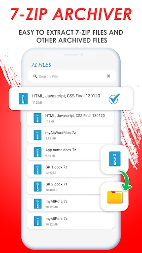 Zip Unzip & Rar File Extractor ekran görüntüsü