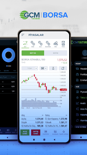 GCM Borsa Trader ekran görüntüsü