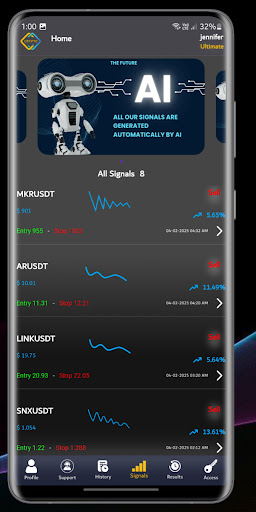 Crypto Signals Ultimate ekran görüntüsü