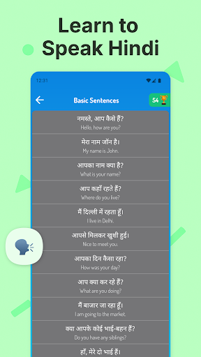 Learn Hindi For Beginners ekran görüntüsü