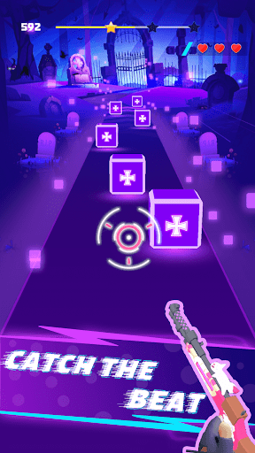 Cyber Shooter Edm Music Game ekran görüntüsü