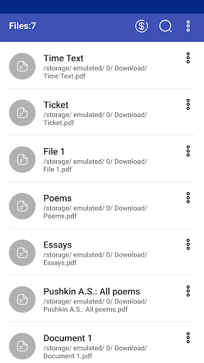 Mini Pdf Reader & Viewer ekran görüntüsü