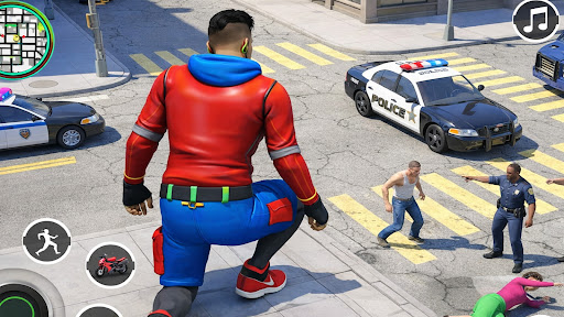 Spider Rope Hero: City Rescue ekran görüntüsü