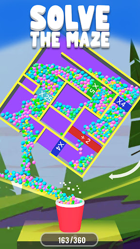 Split Balls Out Multi Maze 3D ekran görüntüsü