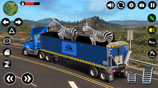 Zoo Animal: Truck Driving Game ekran görüntüsü