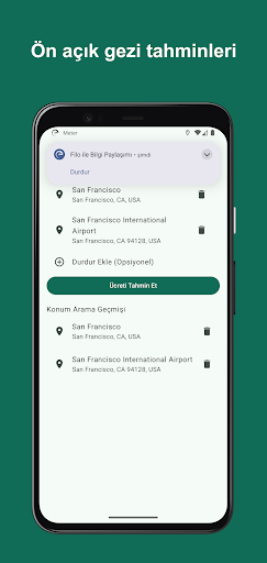 Taksimetre - Meter App ekran görüntüsü
