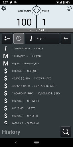 Unit Calculator: Convert & Cal ekran görüntüsü